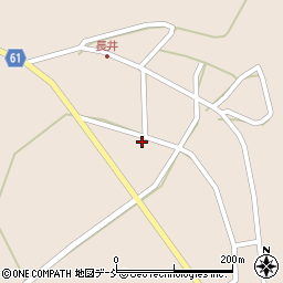 福島県会津坂下町（河沼郡）長井（山田）周辺の地図