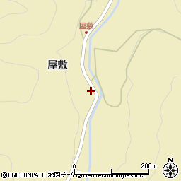 福島県耶麻郡西会津町宝坂大字屋敷屋敷68周辺の地図