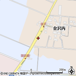 福島県喜多方市熊倉町新合金沢周辺の地図