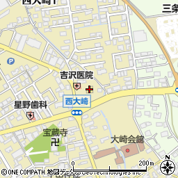 ファミリーマート三条大崎店周辺の地図