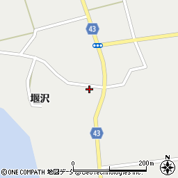 福島県喜多方市山都町三津合堰沢245周辺の地図