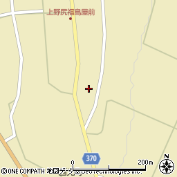 福島県耶麻郡西会津町上野尻町頭周辺の地図