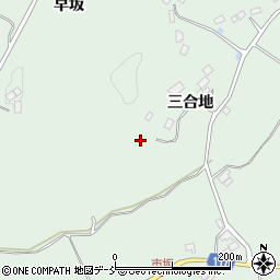 福島県二本松市下川崎備前谷山周辺の地図