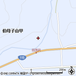 福島県耶麻郡猪苗代町若宮伯母子山甲周辺の地図