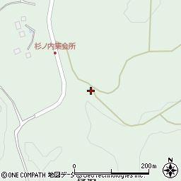 福島県二本松市下川崎姥山周辺の地図