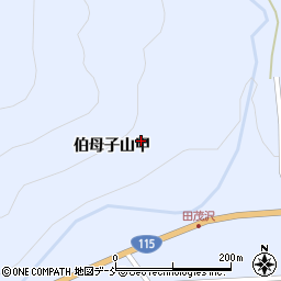 福島県耶麻郡猪苗代町若宮田茂沢周辺の地図
