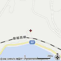 福島県喜多方市高郷町揚津馬場前甲周辺の地図