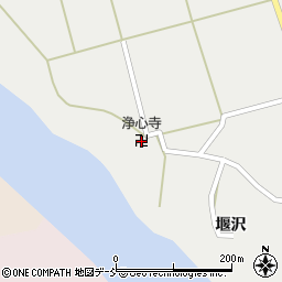 浄心寺周辺の地図