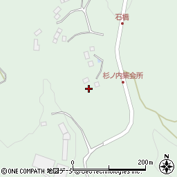 福島県二本松市下川崎杉ノ内周辺の地図