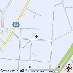 福島県喜多方市塩川町三吉風田周辺の地図