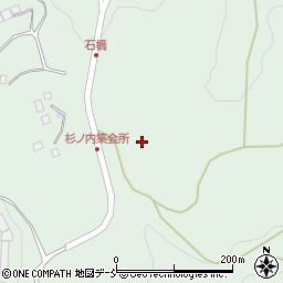 福島県二本松市下川崎御前山周辺の地図