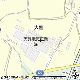 福島県二本松市渋川大黒周辺の地図