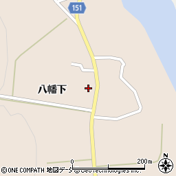 福島県喜多方市高郷町川井八幡下周辺の地図