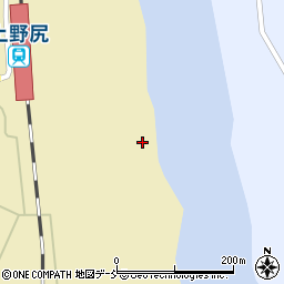 福島県耶麻郡西会津町上野尻北上下平周辺の地図