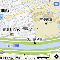 県営田島住宅Ａ棟周辺の地図
