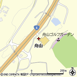 福島県二本松市渋川舟山周辺の地図