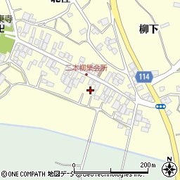 福島県二本松市渋川二本柳24周辺の地図