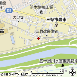 市営三竹改良住宅Ｃ周辺の地図