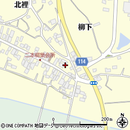 福島県二本松市渋川二本柳95周辺の地図