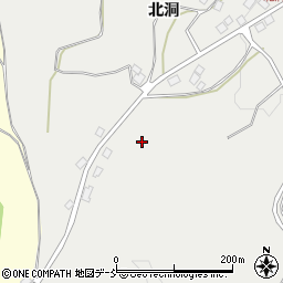 福島県二本松市小沢清水周辺の地図