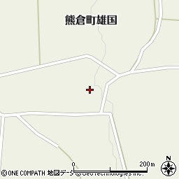 福島県喜多方市熊倉町雄国（村中丙）周辺の地図