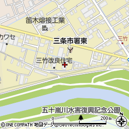 市営三竹改良住宅Ａ周辺の地図