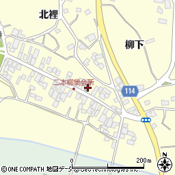 福島県二本松市渋川二本柳93周辺の地図