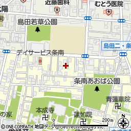 新潟県三条市条南町周辺の地図