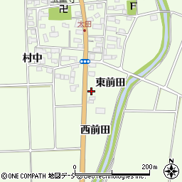 福島県喜多方市豊川町高堂太西前田2400周辺の地図