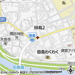 田島橋北詰周辺の地図