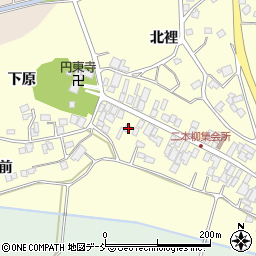福島県二本松市渋川二本柳52周辺の地図