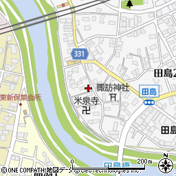 田中食料品店周辺の地図