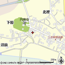福島県二本松市渋川二本柳55周辺の地図