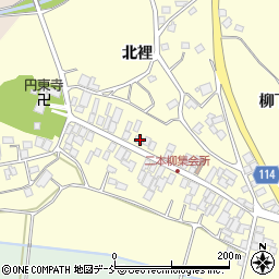 福島県二本松市渋川二本柳76周辺の地図