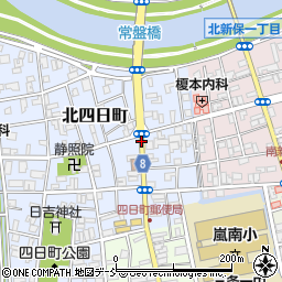 北四日町周辺の地図