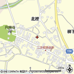 福島県二本松市渋川二本柳76-2周辺の地図