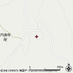 福島県喜多方市高郷町揚津沢向下甲周辺の地図