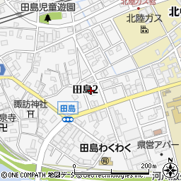 新潟県三条市田島周辺の地図