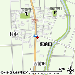 福島県喜多方市豊川町高堂太東前田周辺の地図