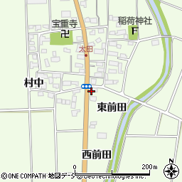 福島県喜多方市豊川町高堂太（東前田）周辺の地図