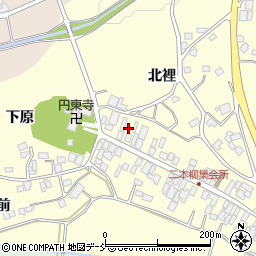 福島県二本松市渋川二本柳61周辺の地図