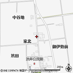 福島県喜多方市豊川町一井家北1754周辺の地図