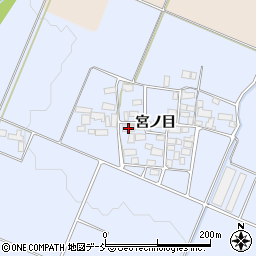 福島県喜多方市塩川町三吉宮ノ目160周辺の地図