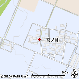福島県喜多方市塩川町三吉宮ノ目乙周辺の地図