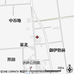 福島県喜多方市豊川町一井家北1758-2周辺の地図