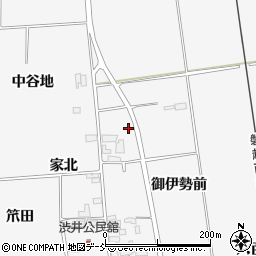 福島県喜多方市豊川町一井周辺の地図
