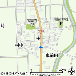 福島県喜多方市豊川町高堂太村中周辺の地図