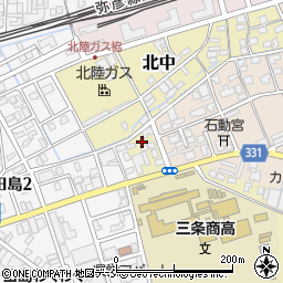 新潟県三条市北中3-5周辺の地図