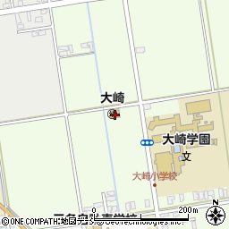 三条市立　大崎児童館周辺の地図