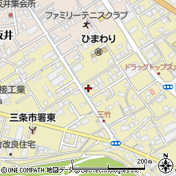 三竹アメニティハウスＡ周辺の地図